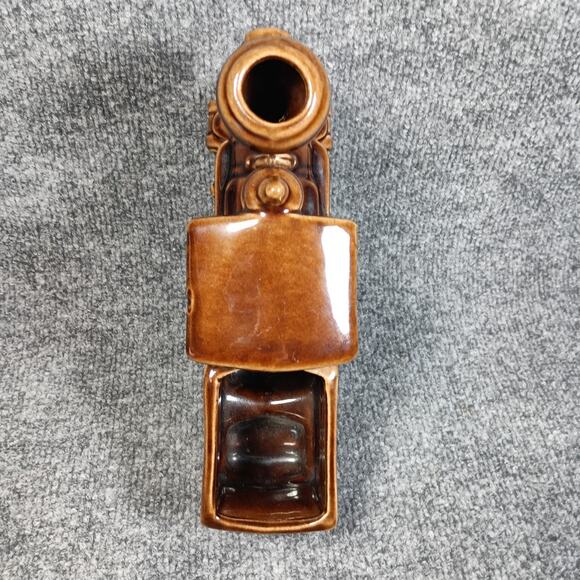 Vintage McCoy Ceramic Train Desk Organizer Business Card Holder - Picture 5 of 9